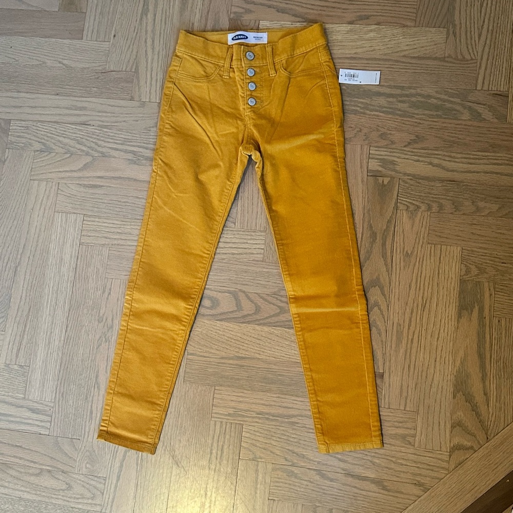 Old Navy Girls Corduroy Skinny Pants, size 8 - NWT